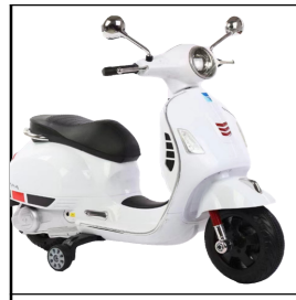 موتور شارژی LR 1121 مدل وسپا با طراحی اورجینال